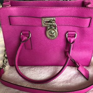 SOLD!! Hot pink Michael Kors handbag